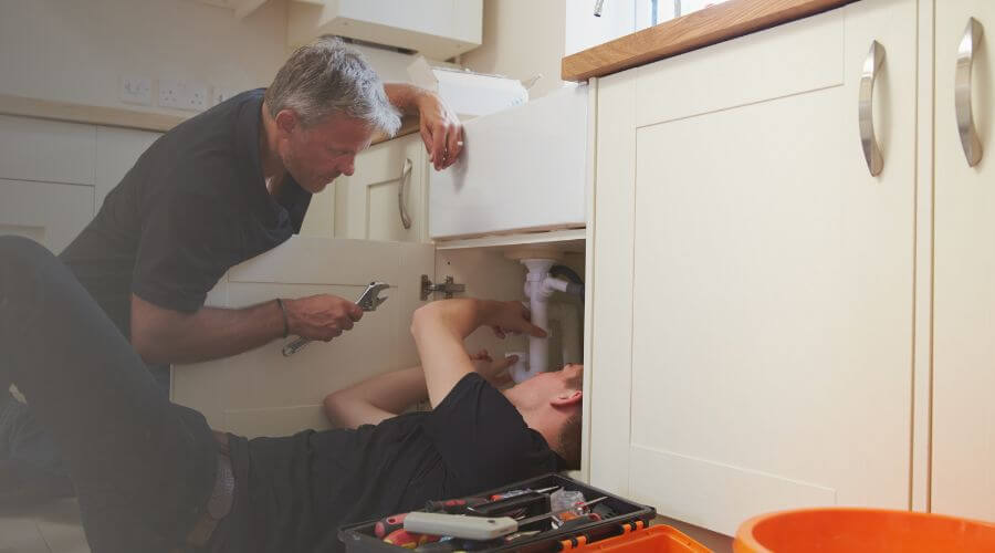 Professional burst pipe repair services in Ramona, KS